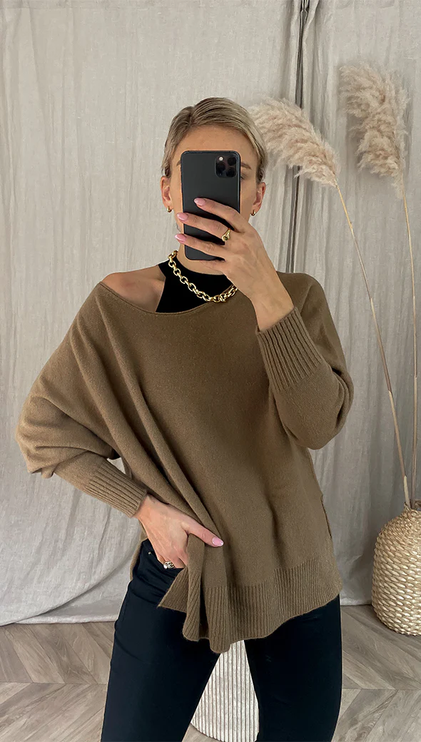 Michaela Sweater - Brown - Image 2