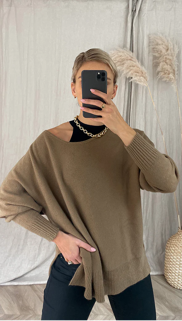 Michaela Sweater - Brown - Image 3