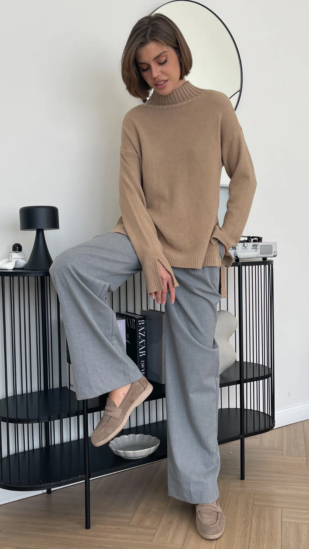 Mona Sweater - Camel - Image 3