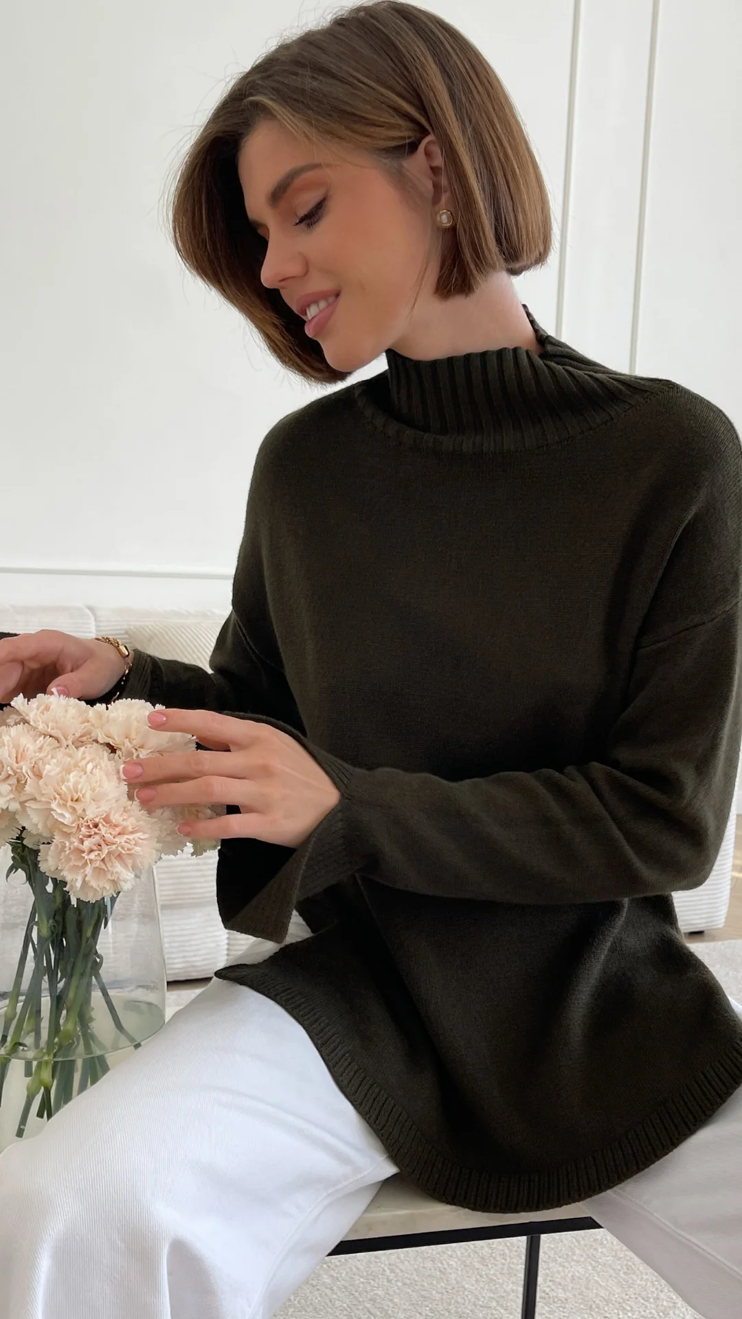 Mona Sweater - Sage Leaf - Image 7