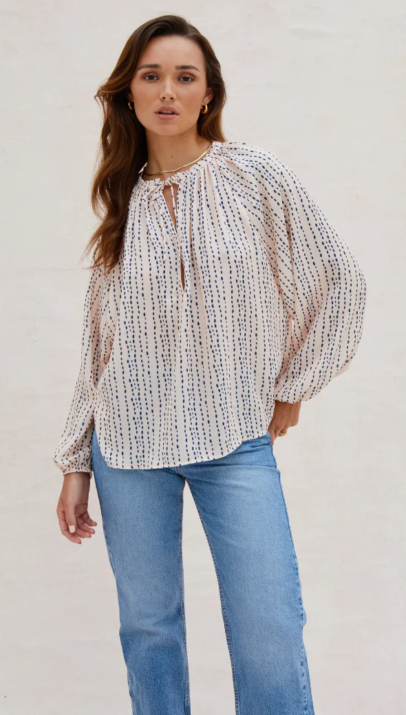 Myra Shirt - Ink Print - Image 5