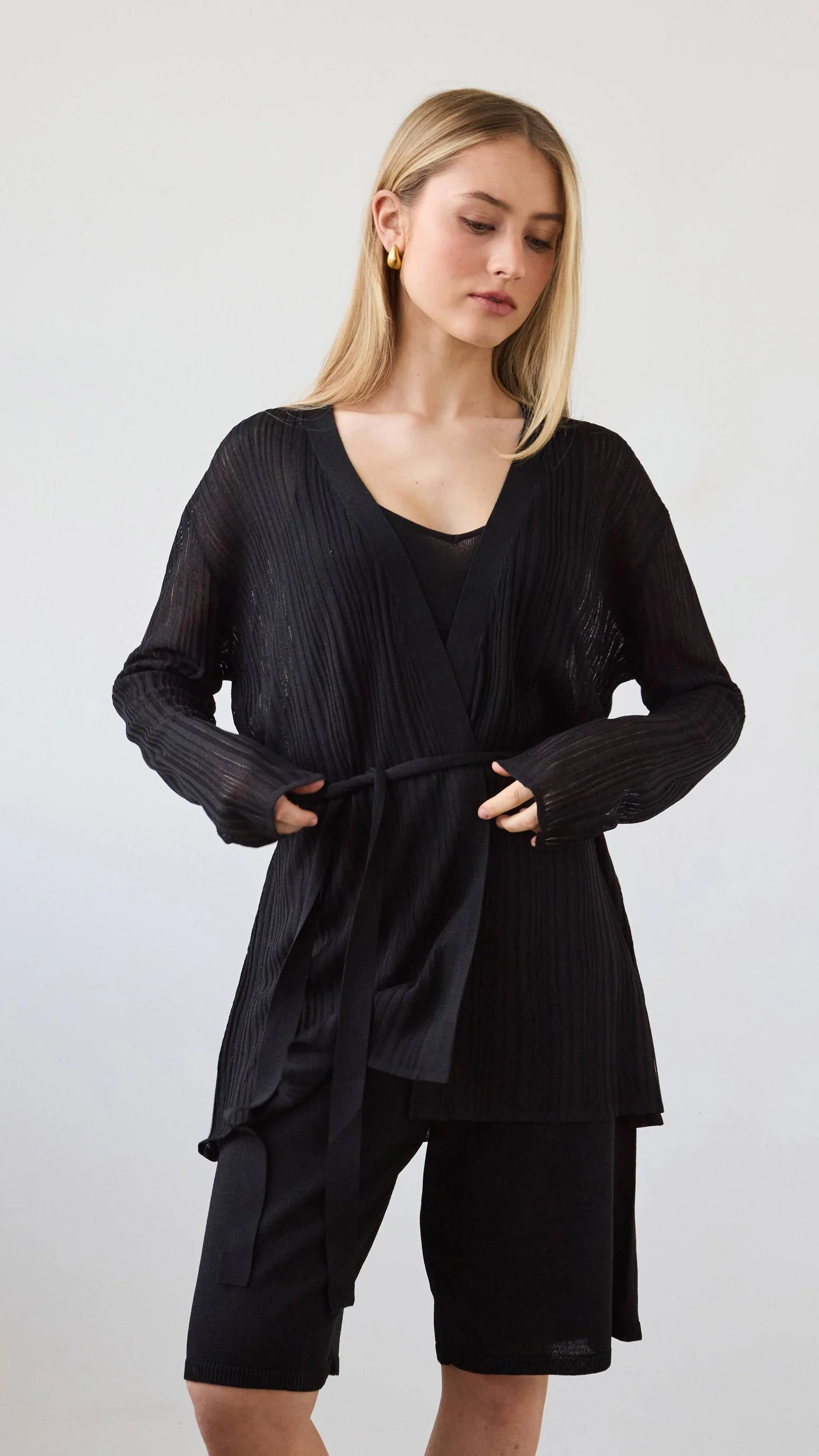 Olivia Cardigan - Black - Image 16