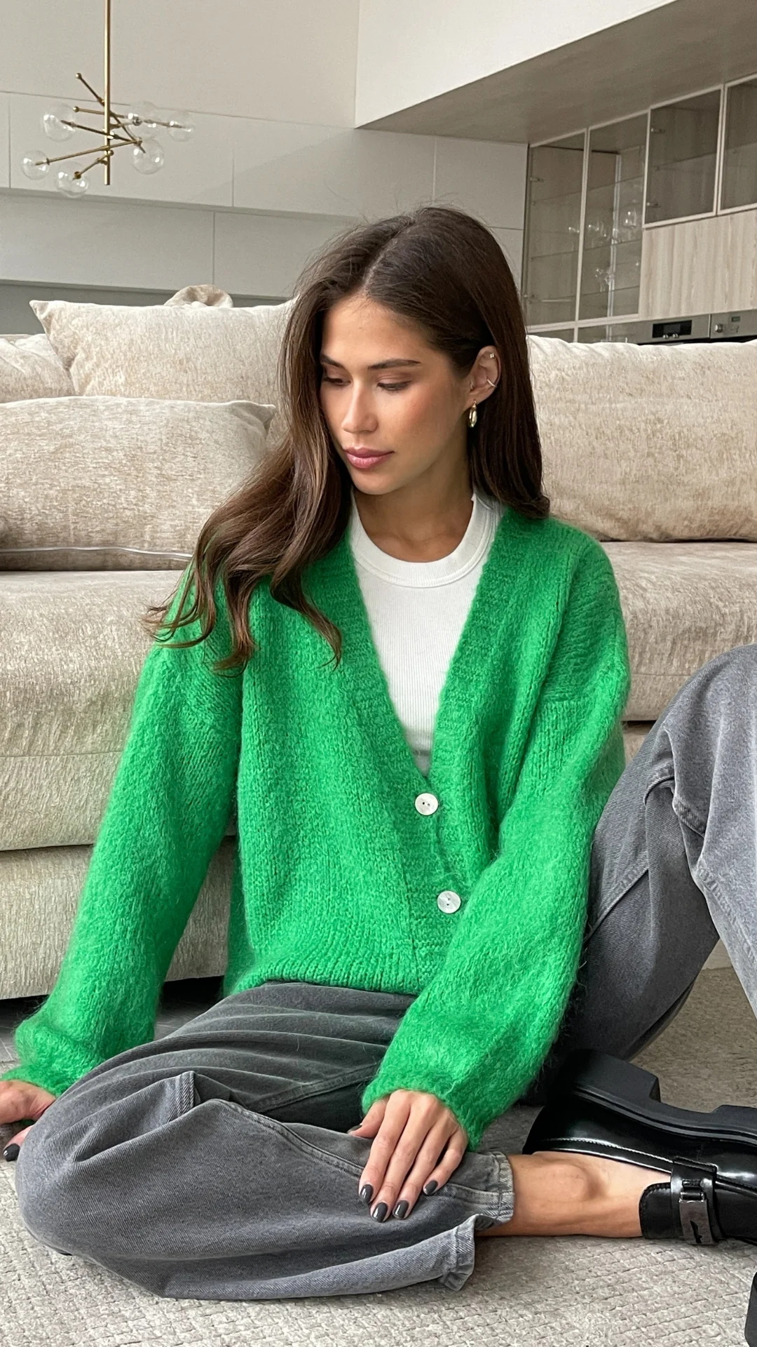 Ruby Cardigan - Green - Image 12
