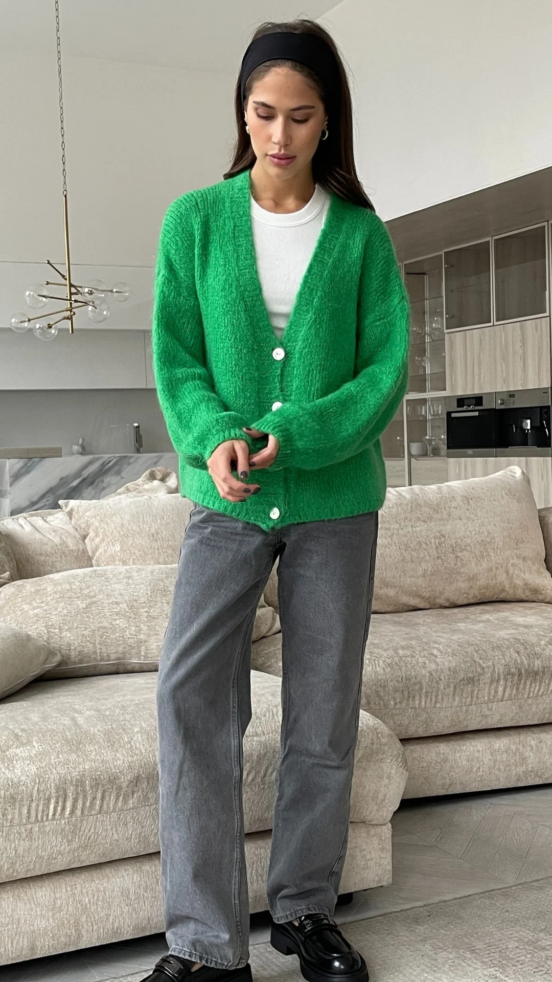 Ruby Cardigan - Green - Image 6