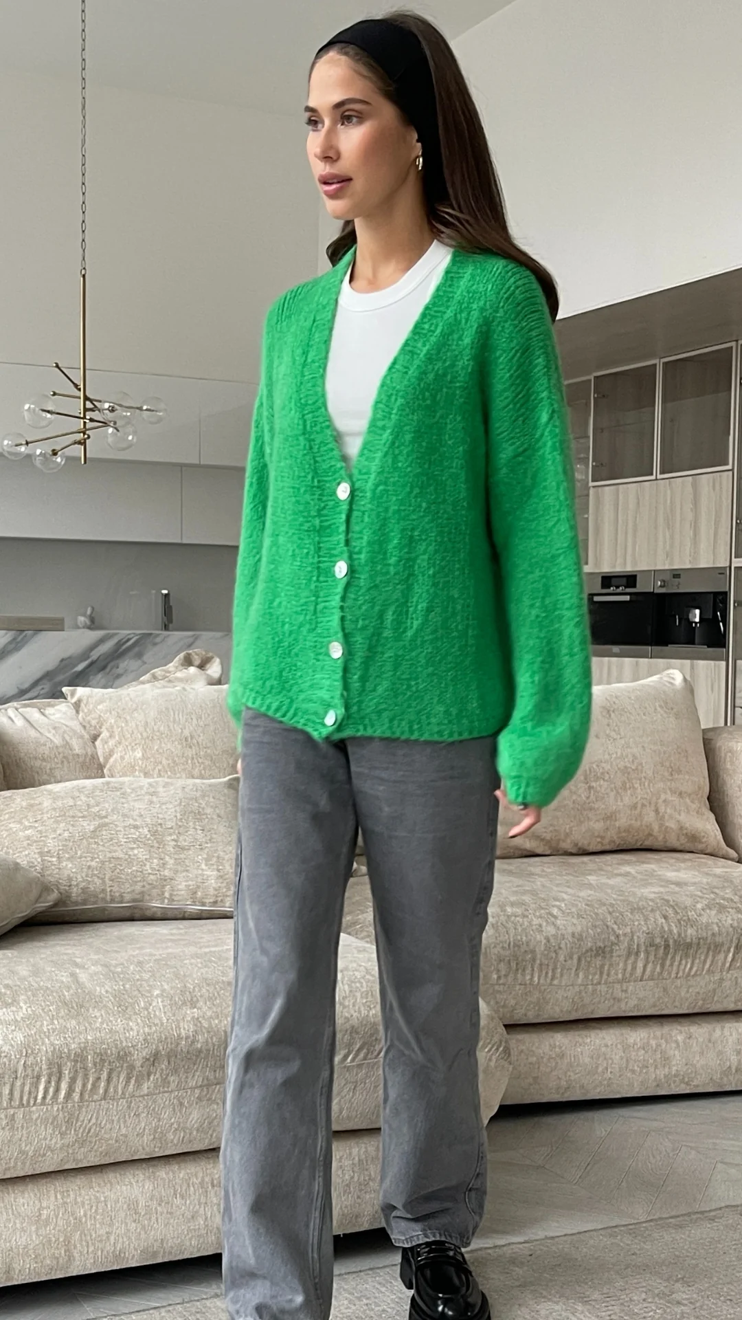 Ruby Cardigan - Green - Image 9