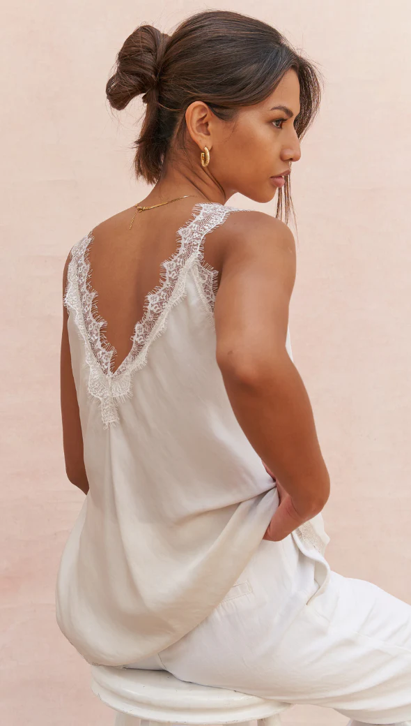 Solange Camisole - Cream - Image 12