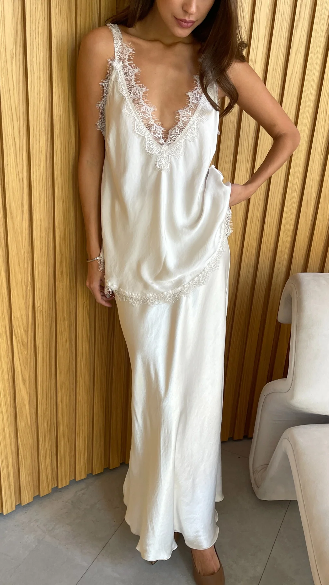 Solange Camisole - Cream - Image 6