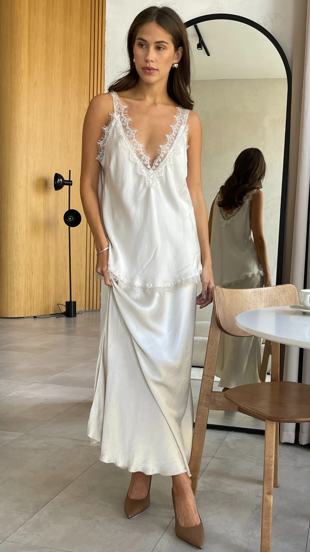 Solange Camisole - Cream - Image 7