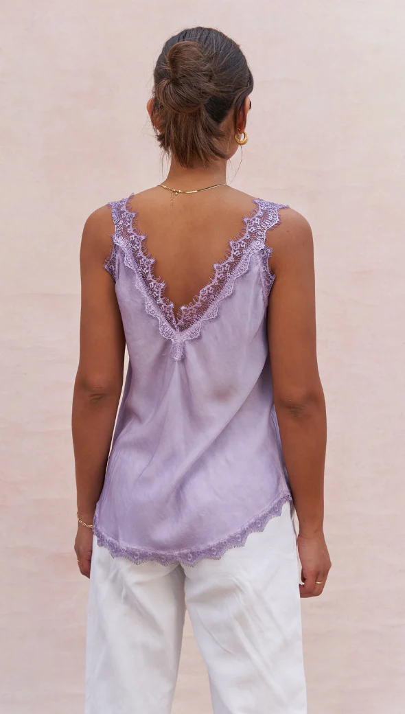 Solange Camisole - Soft Lavender - Image 6