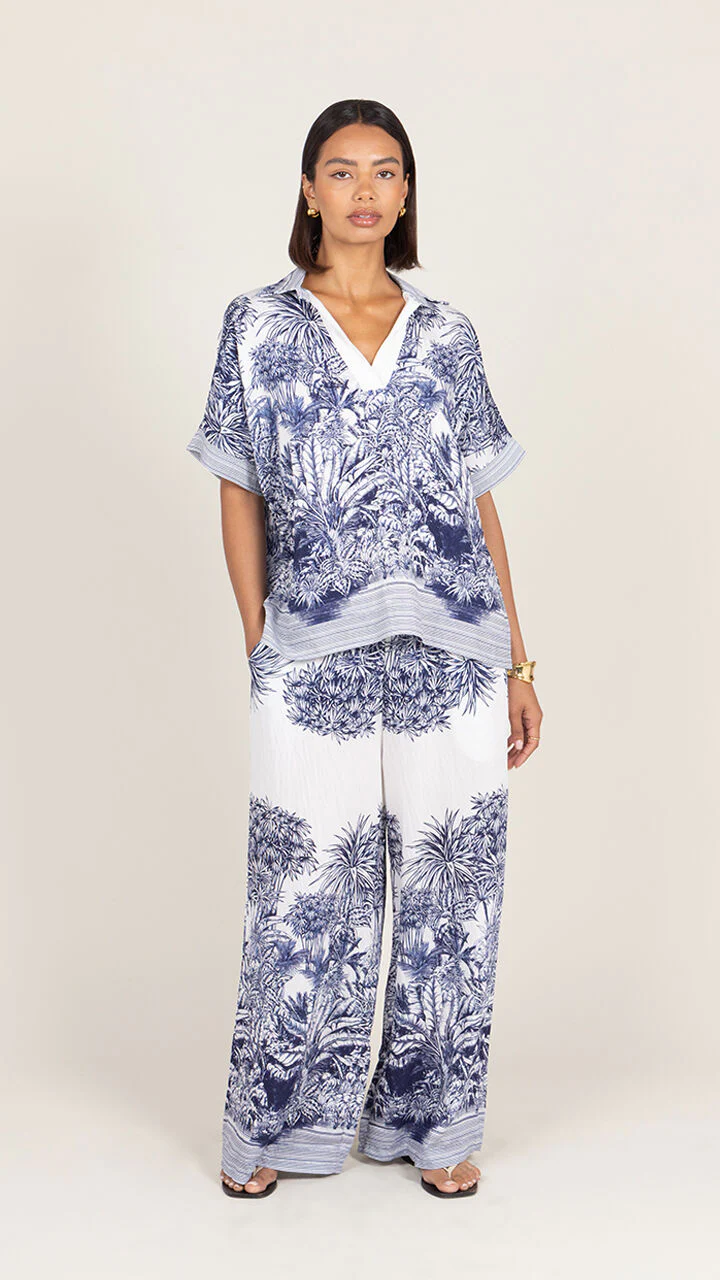 Stella Set - Indigo Blue Print - Image 11