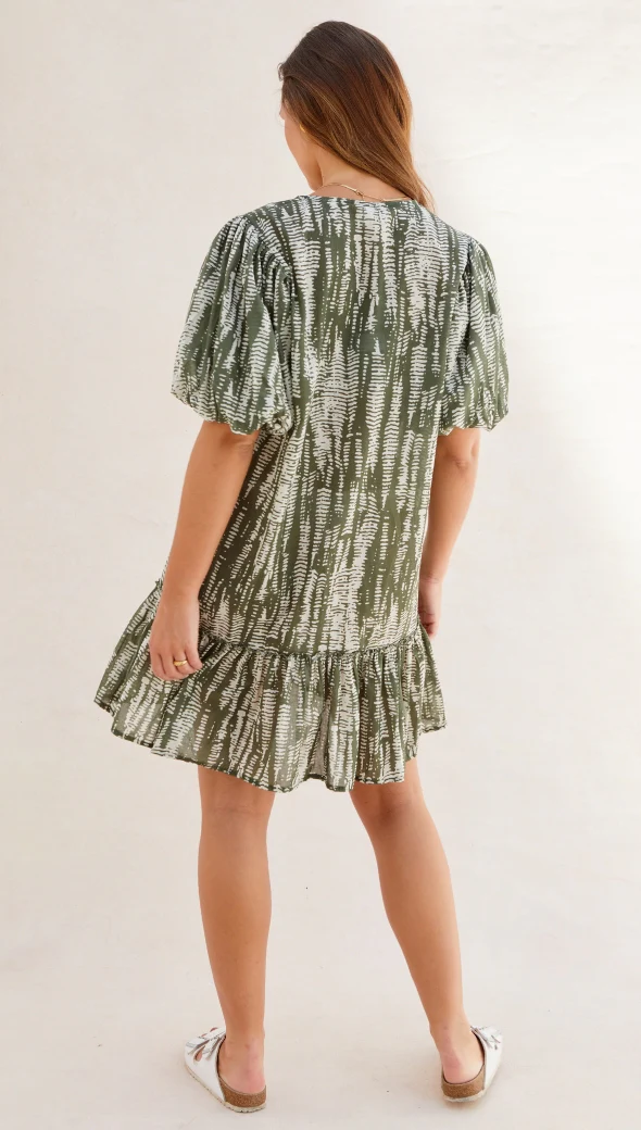 Tia Dress - Forest And Cloud - Image 5